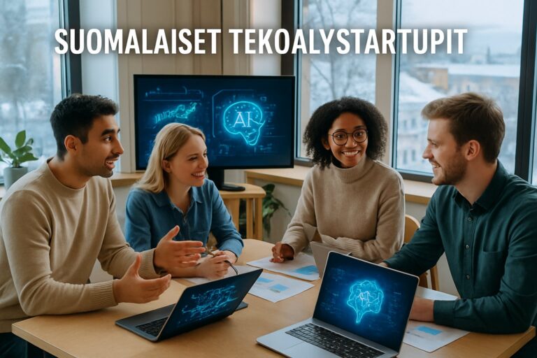Suomalaiset tekoälystartupit: ketkä ovat nousevia tähtiä ja miten ala uudistuu?
